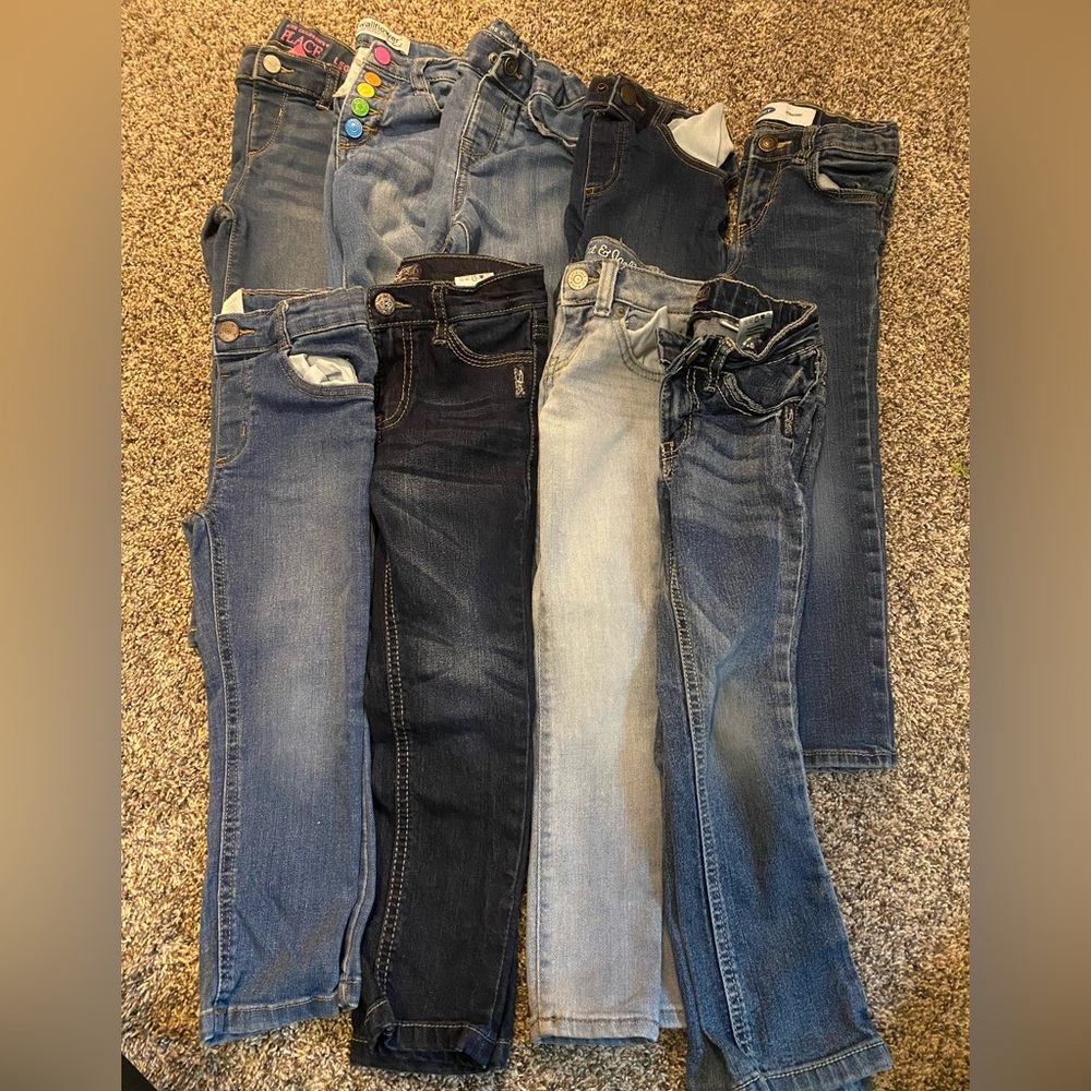 Assorted Girls Denim Jeans